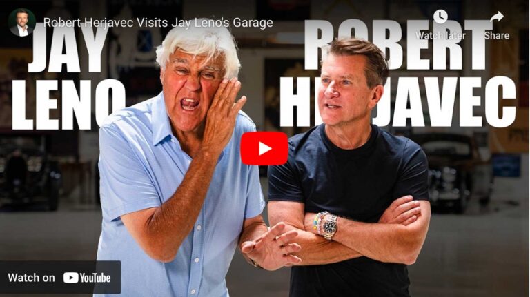 Jay Leno and Robert Herjavec